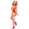 Obsessive Tenue Noël Kissmas Teddy 3 pièces